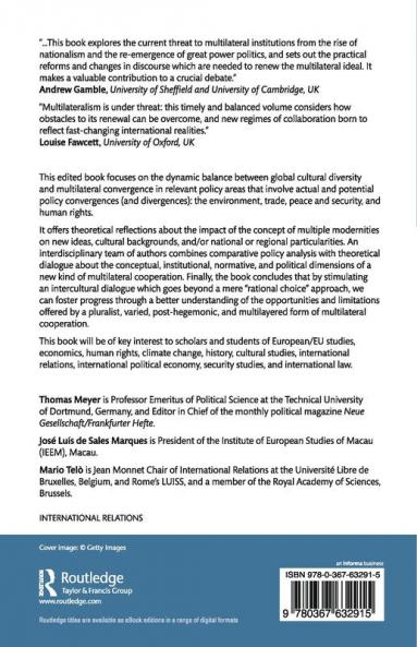 Towards a New Multilateralism