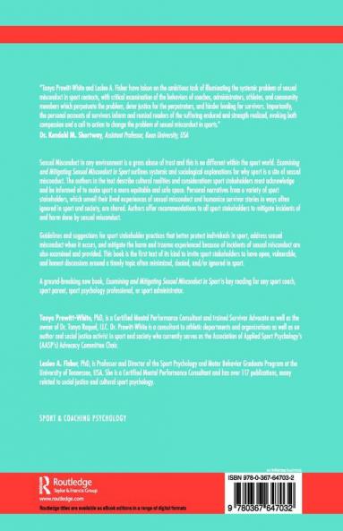 Examining and Mitigating Sexual Misconduct in Sport