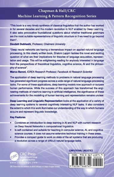 Deep Learning and Linguistic Representation
