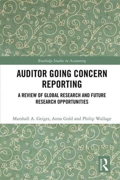 Auditor Going Concern Reporting