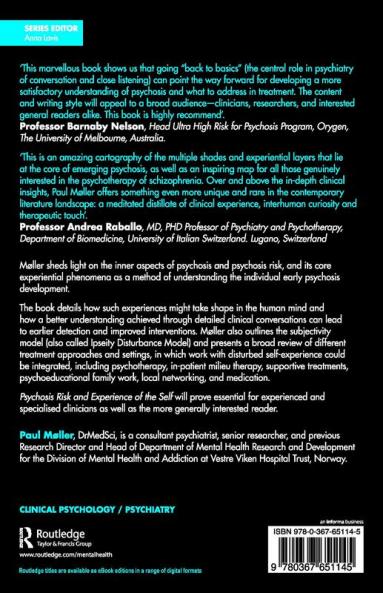 Psychosis Risk and Experience of the Self