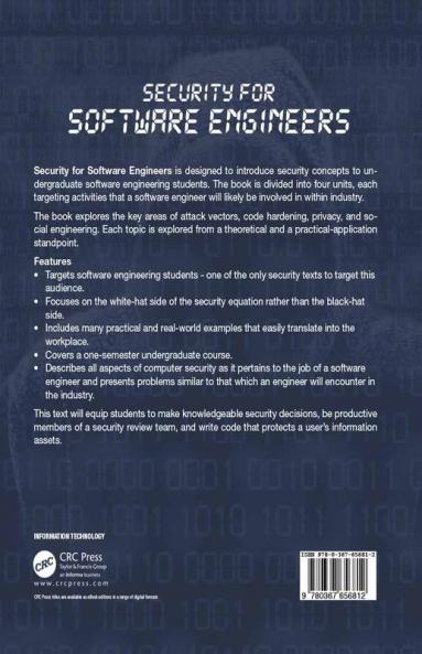 Security for Software Engineers
