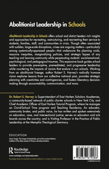 Abolitionist Leadership in Schools