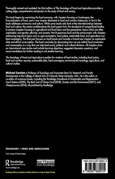 Sociology of Food and Agriculture