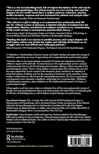 Vitalization in Psychoanalysis