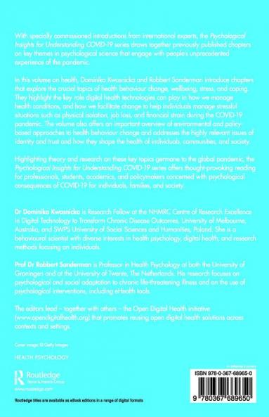 Psychological Insights for Understanding Covid-19 and Health