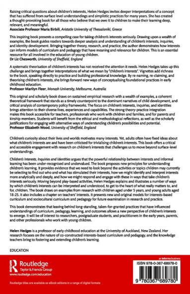 Children’s Interests Inquiries and Identities