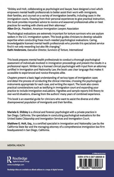 Conducting Immigration Evaluations