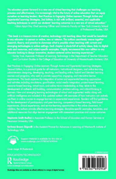 Best Practices in Engaging Online Learners Through Active and Experiential Learning Strategies