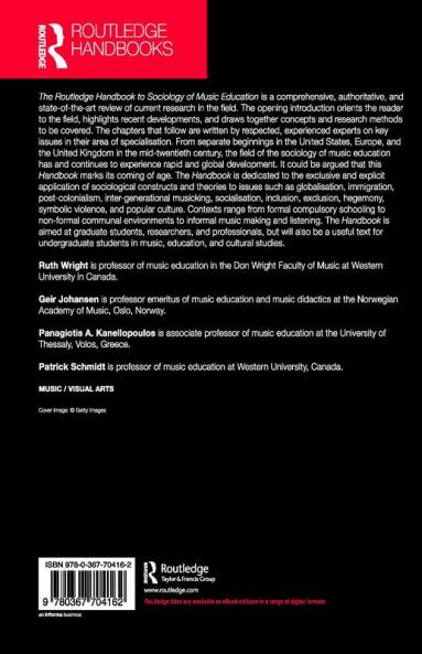Routledge Handbook to Sociology of Music Education