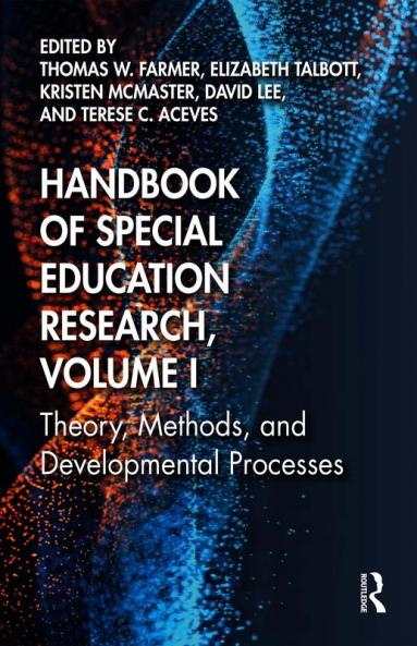 Handbook of Special Education Research Volume I