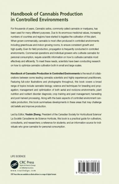 Handbook of Cannabis Production in Controlled Environments