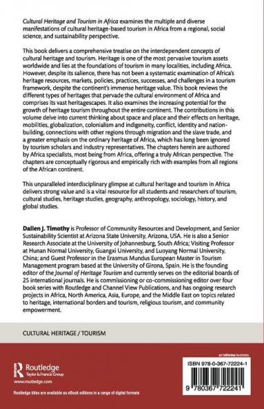 Cultural Heritage and Tourism in Africa