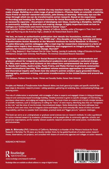 Principles and Methods of Transformative Action Research