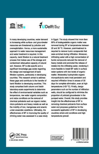 Effectiveness of Bank Filtration for Water Supply in Arid Climates