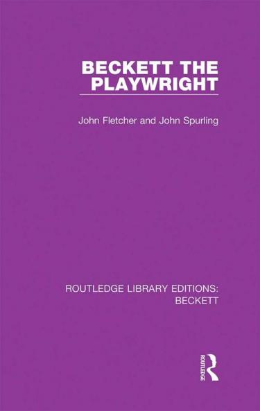 Beckett the Playwright