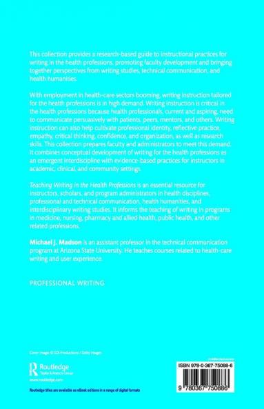Teaching Writing in the Health Professions