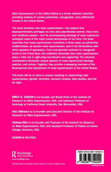Male Supremacism in the United States