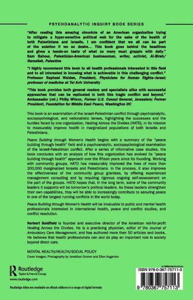 Peace Building Through Women's Health
