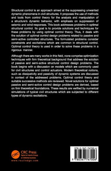 Design of Optimal Feedback for Structural Control