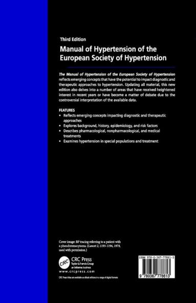 Manual of Hypertension of the European Society of Hypertension Third Edition