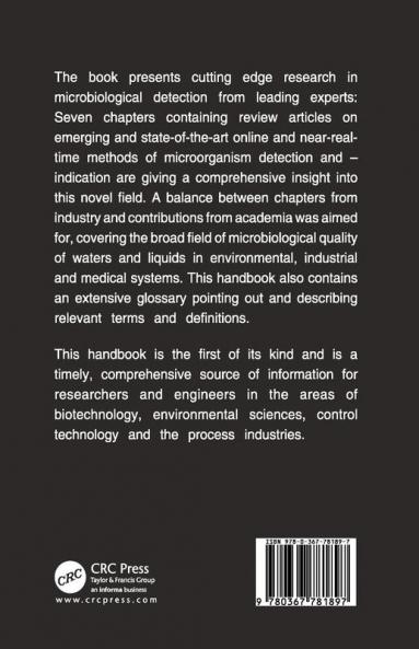Handbook of Online and Near-Real-Time Methods in Microbiology