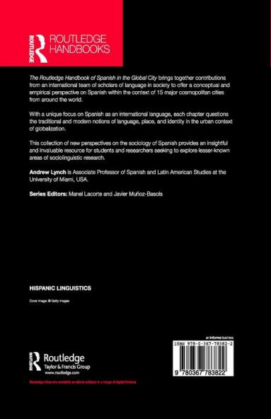 Routledge Handbook of Spanish in the Global City
