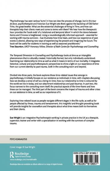 Temporal Dimension in Counselling and Psychotherapy
