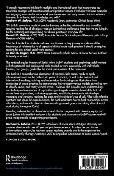 Clinical Social Work with Individuals Families and Groups