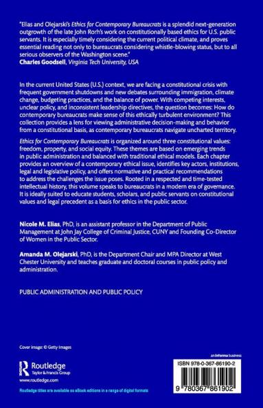 Ethics for Contemporary Bureaucrats