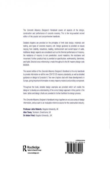 Concrete Masonry Designer's Handbook