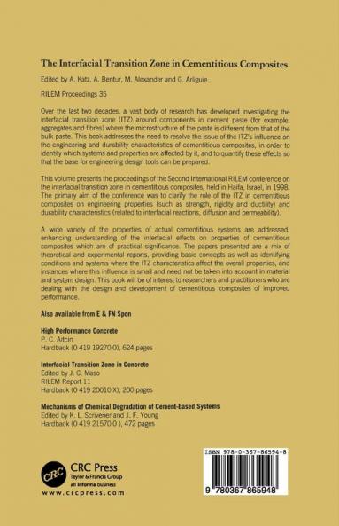 Interfacial Transition Zone in Cementitious Composites