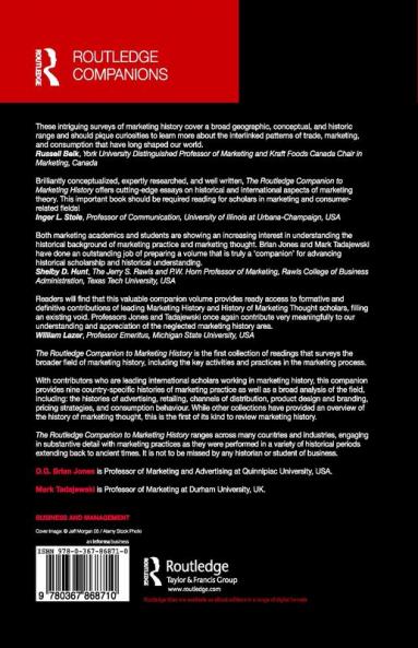 Routledge Companion to Marketing History