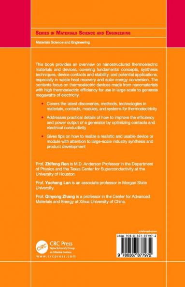 Advanced Thermoelectrics