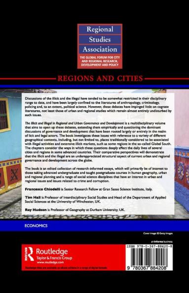 Illicit and Illegal in Regional and Urban Governance and Development