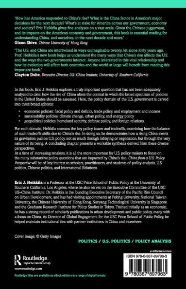 China from a U.S. Policy Perspective