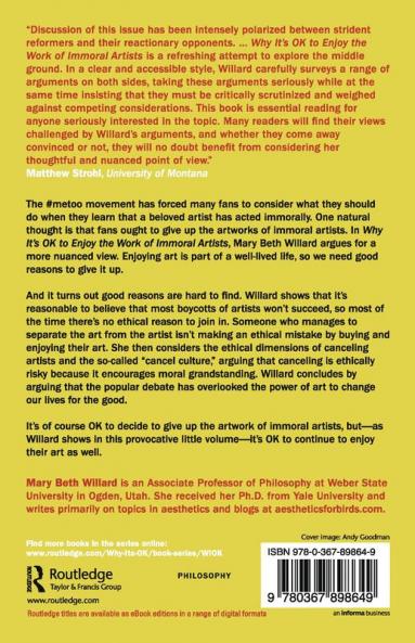 Why It's OK to Enjoy the Work of Immoral Artists