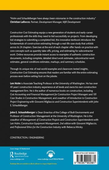 Construction Cost Estimating