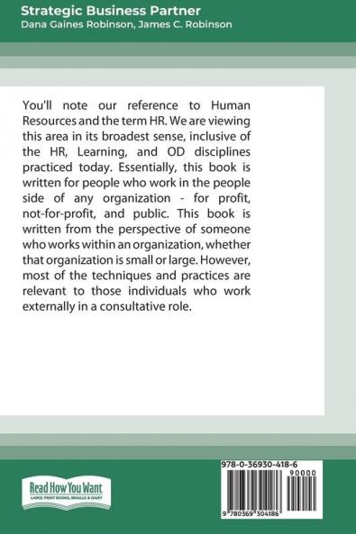 Strategic Business Partner