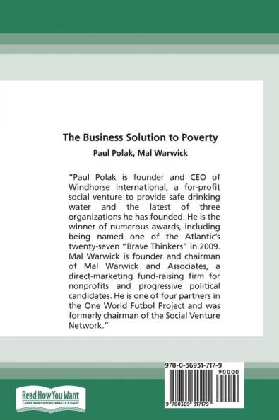 The Business Solution to Poverty: Designing Products and Services for Three Billion New Customers (16pt Large Print Edition)