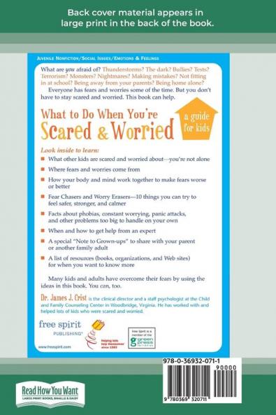 What to Do When You're Scared & Worried