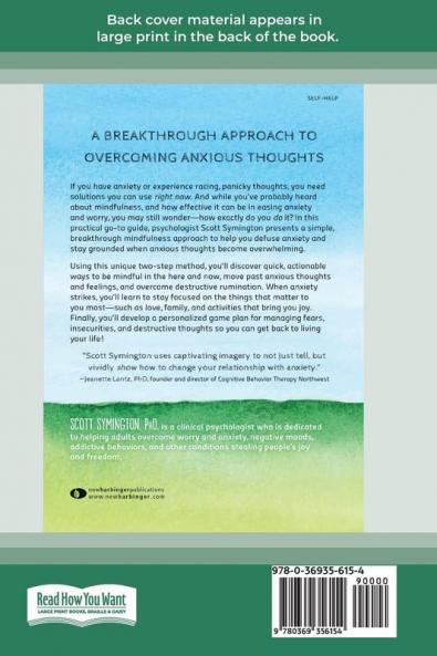 Freedom from Anxious Thoughts and Feelings