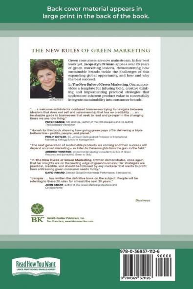 The New Rules of Green Marketing