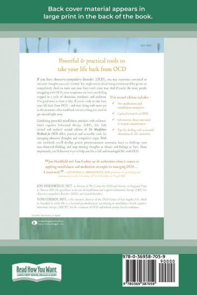 The Mindfulness Workbook for OCD