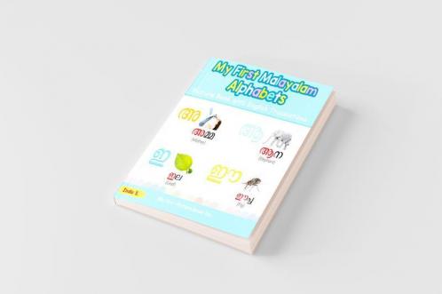 My First Malayalam Alphabets Picture Book with English Translations