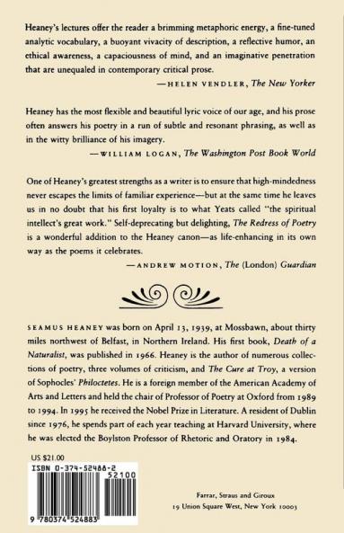 The Redress of Poetry