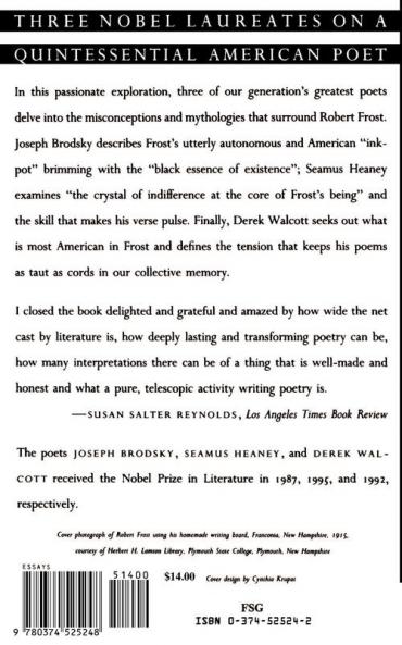 Homage to Robert Frost