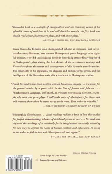 Shakespeare's Language