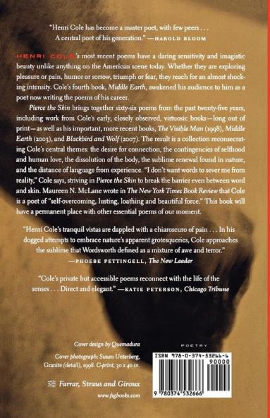 Pierce the Skin: Selected Poems 1982-2007