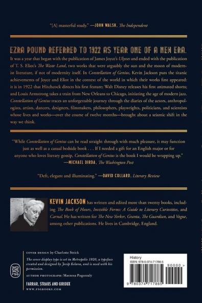 Constellation of Genius: 1922: Modernism Year One